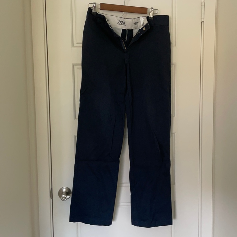Dickies, 874 Original Fit, Flex, Navy Blue, 30X32, (Worn Once) Great Condition